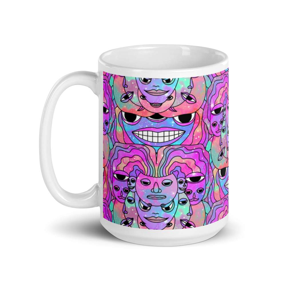 Creative and unique custom-made mugs designed by Shroom Beach perfect for your special occasion or everyday moments in your life.