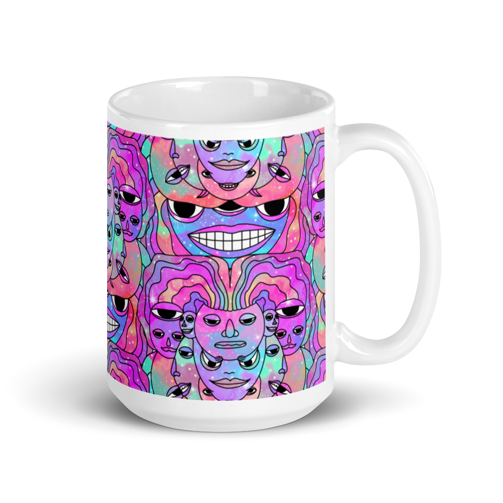 Creative and unique custom-made mugs designed by Shroom Beach perfect for your special occasion or everyday moments in your life.