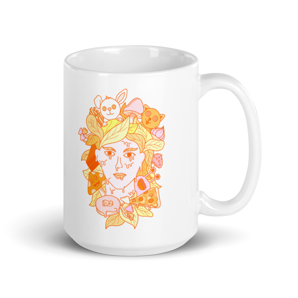 Creative and unique custom-made mugs designed by Shroom Beach perfect for your special occasion or everyday moments in your life.