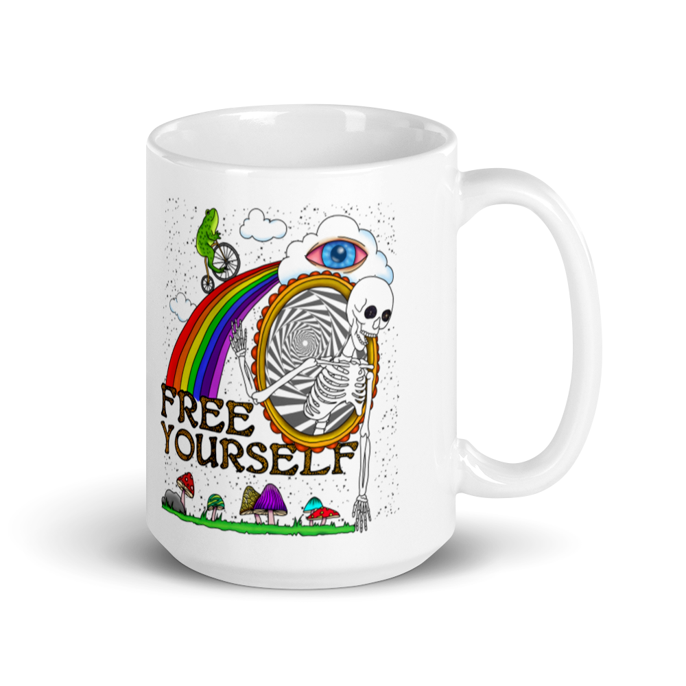 Creative and unique custom-made mugs designed by Shroom Beach perfect for your special occasion or everyday moments in your life.