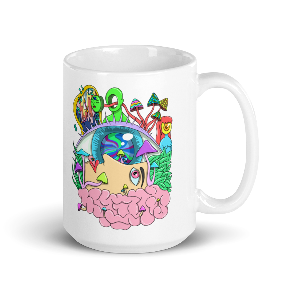 Creative and unique custom-made mugs designed by Shroom Beach perfect for your special occasion or everyday moments in your life.