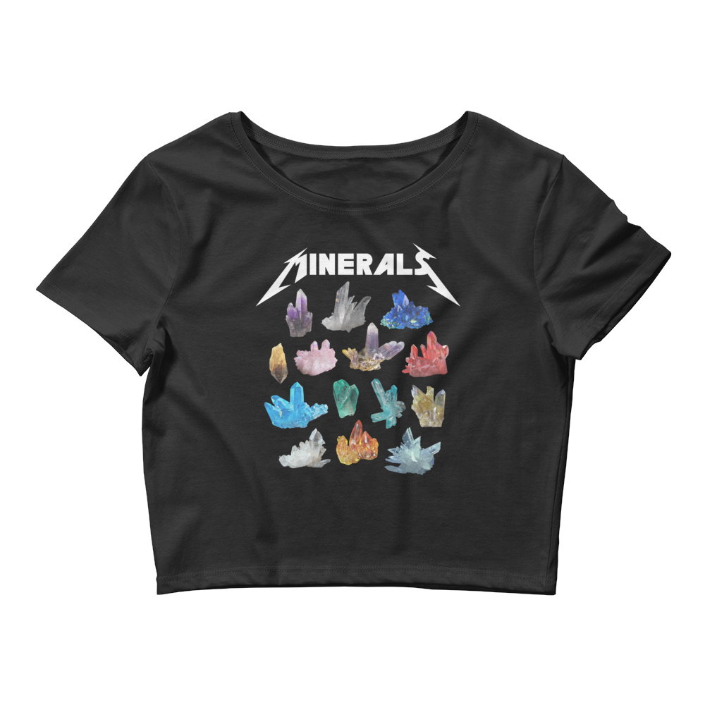 Minerals Graphic Crop Tee