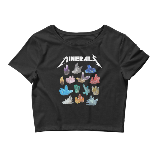 Minerals Graphic Crop Tee