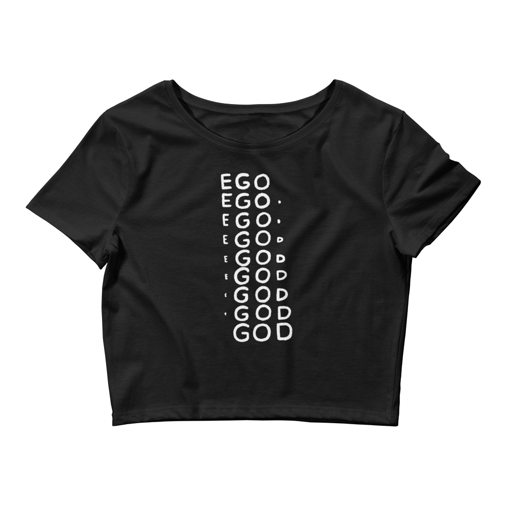 Ego Graphic Crop Tee