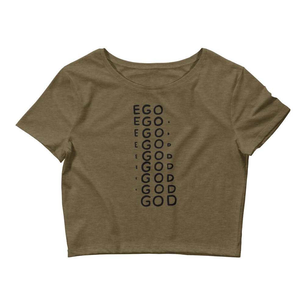 Ego Graphic Crop Tee