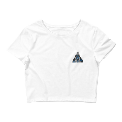 Kali Embroidery Graphic Crop Tee