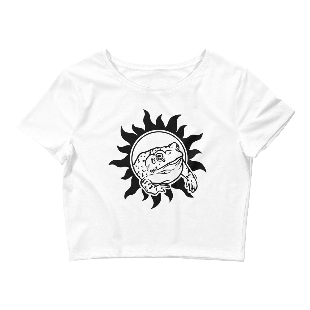 Toad Graphic Crop Tee