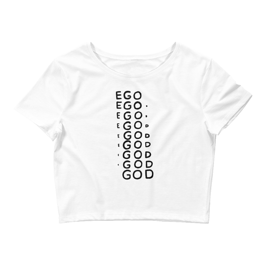 Ego Graphic Crop Tee