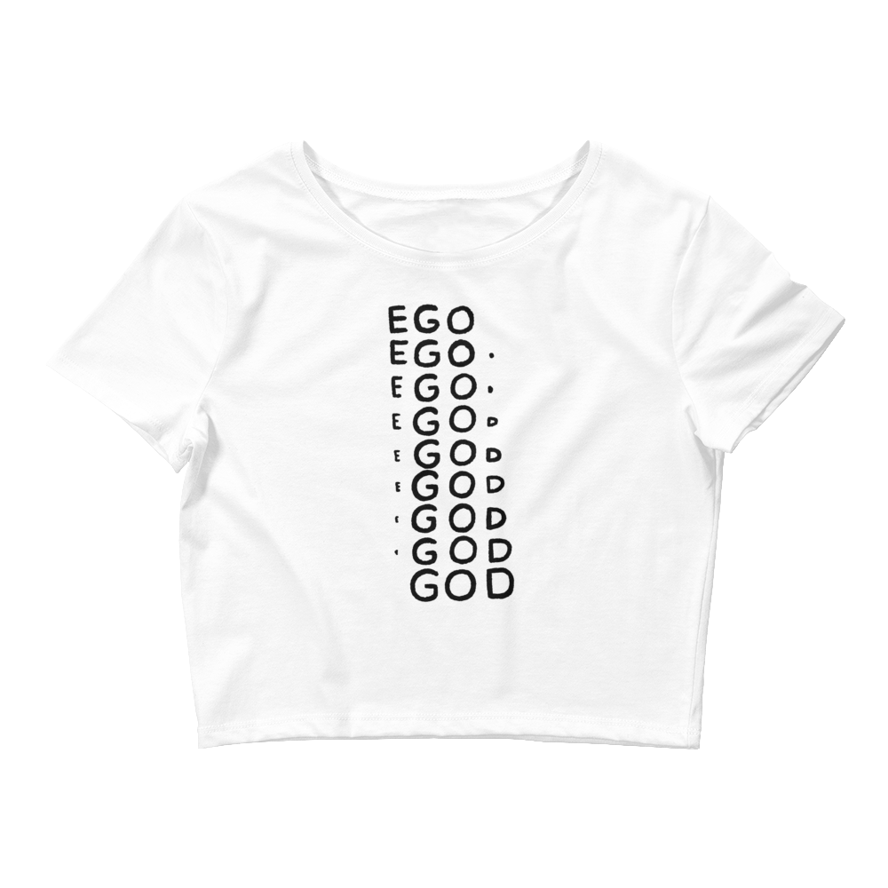 Ego Graphic Crop Tee