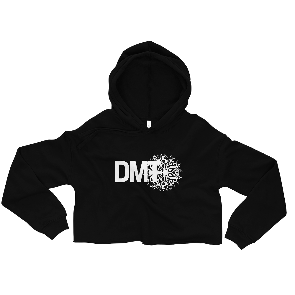 Dimitri Graphic Crop Hoodie