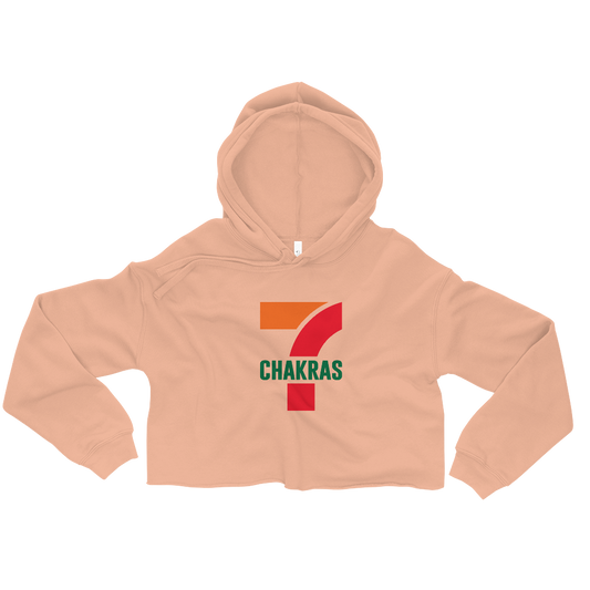 7 Chakras Graphic Crop Hoodie