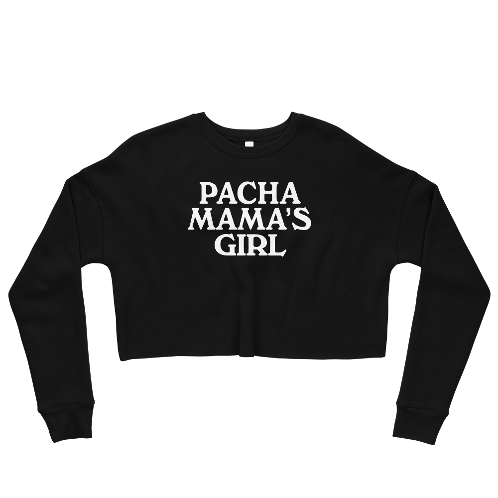 This Shroom Beach fleece cropped sweatshirt is the way to go to look fashionable while feeling perfectly comfy.