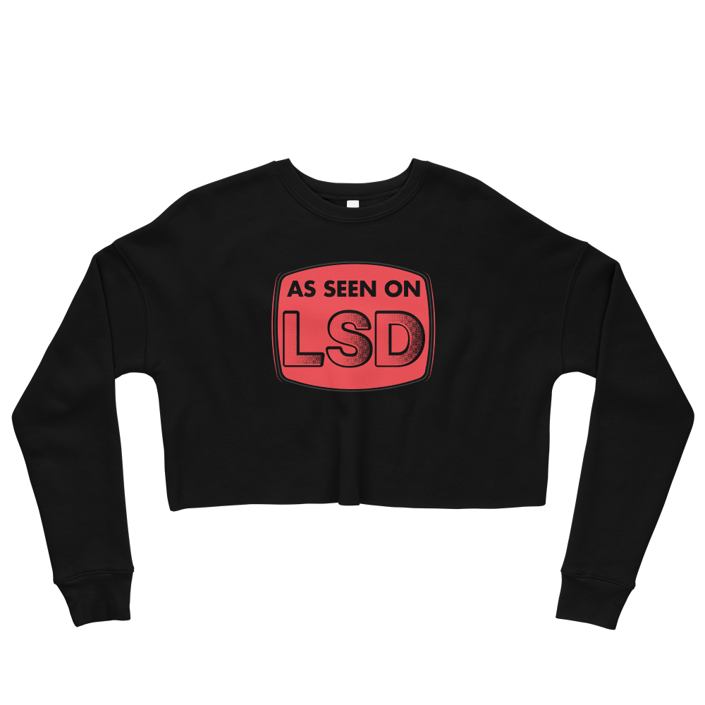 As Seen On Graphic Crop Sweatshirt