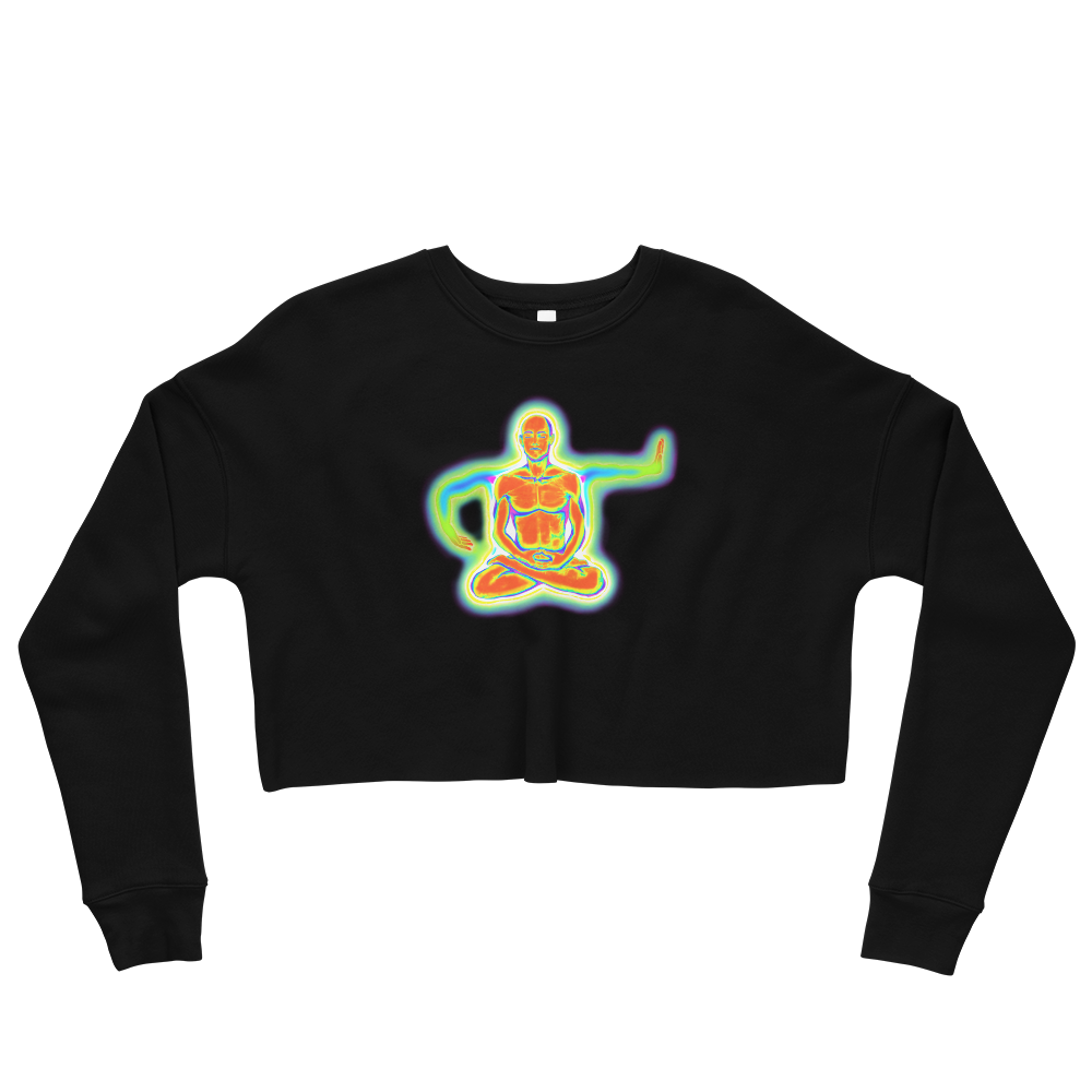 I No Longer Push Or Pull Graphic Crop Sweatshirt