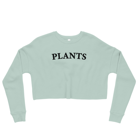 This Shroom Beach fleece cropped sweatshirt is the way to go to look fashionable while feeling perfectly comfy.