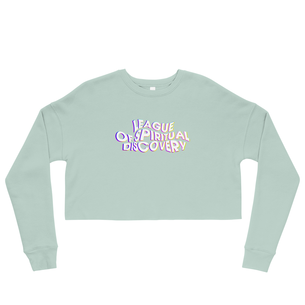 This Shroom Beach fleece cropped sweatshirt is the way to go to look fashionable while feeling perfectly comfy.