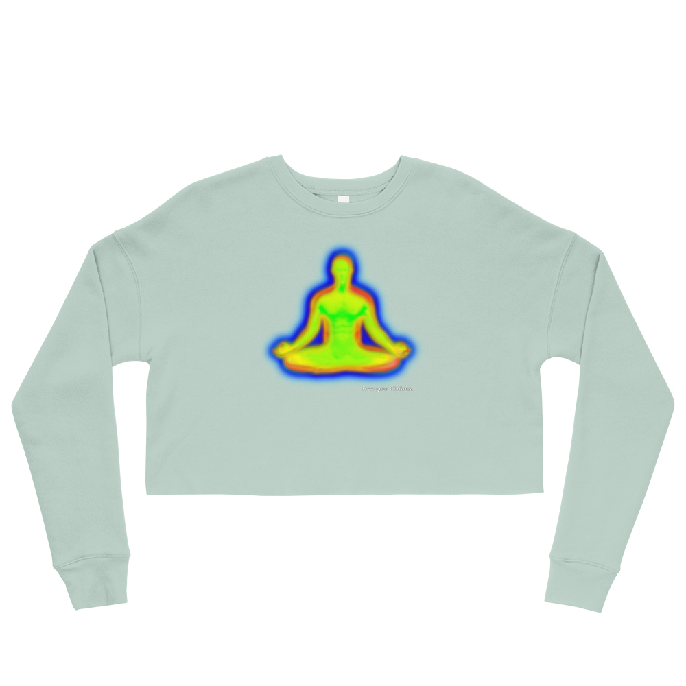 Free Your Chakras Graphic Crop Sweatshirt