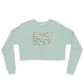 Shroom Beach Psi~ Graphic Crop Sweatshirt