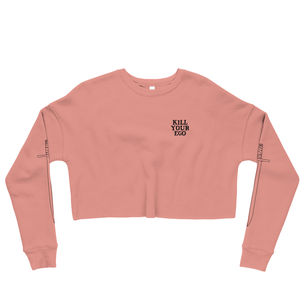 This Shroom Beach fleece cropped sweatshirt is the way to go to look fashionable while feeling perfectly comfy.