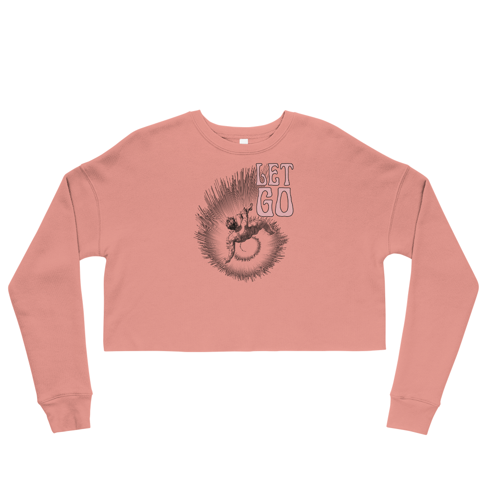 This Shroom Beach fleece cropped sweatshirt is the way to go to look fashionable while feeling perfectly comfy.