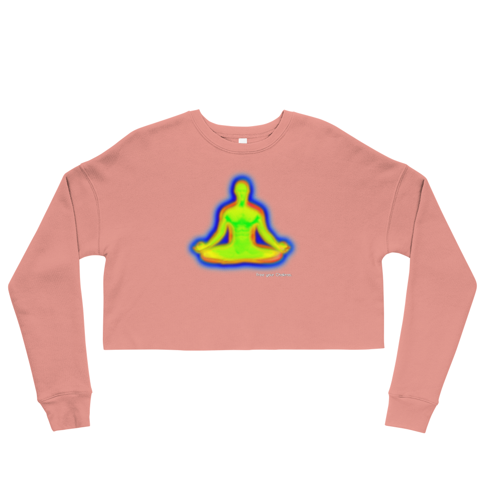 Free Your Chakras Graphic Crop Sweatshirt