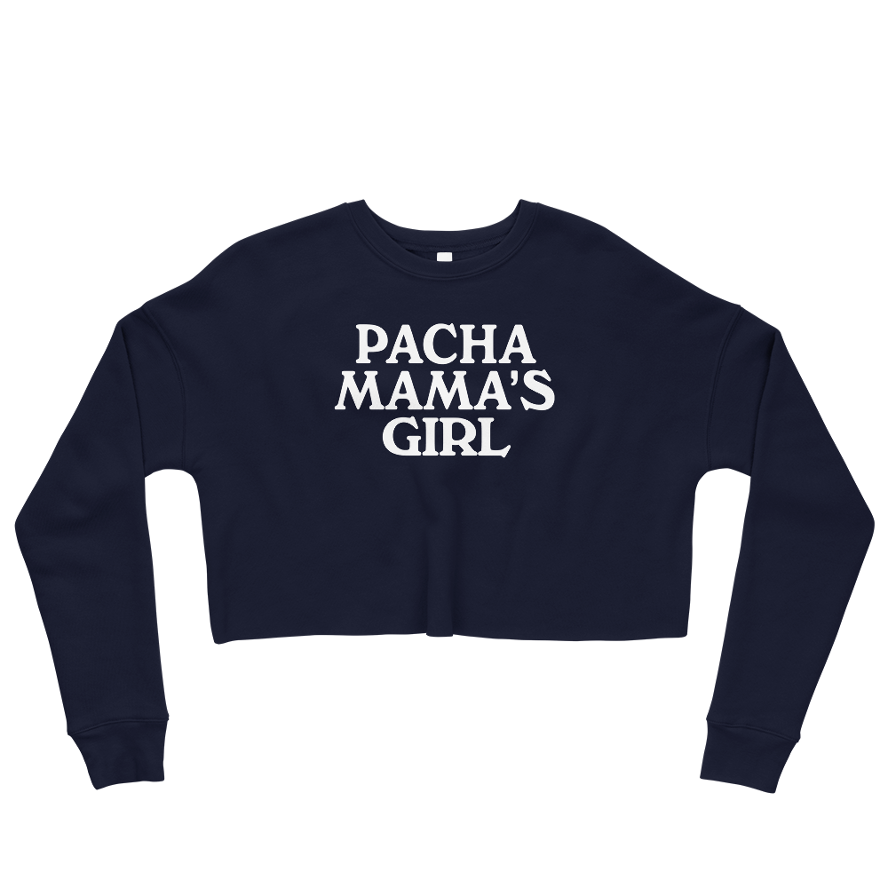 This Shroom Beach fleece cropped sweatshirt is the way to go to look fashionable while feeling perfectly comfy.