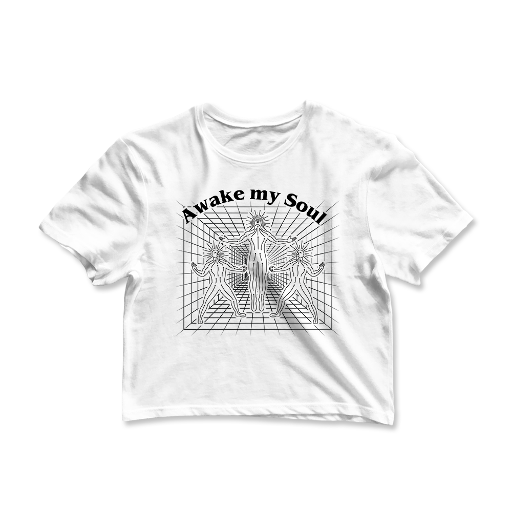 Awake My Soul Graphic Crop Tee