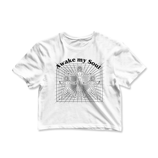 Awake My Soul Graphic Crop Tee