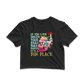 If You Live Inside Your Head Graphic Crop Tee
