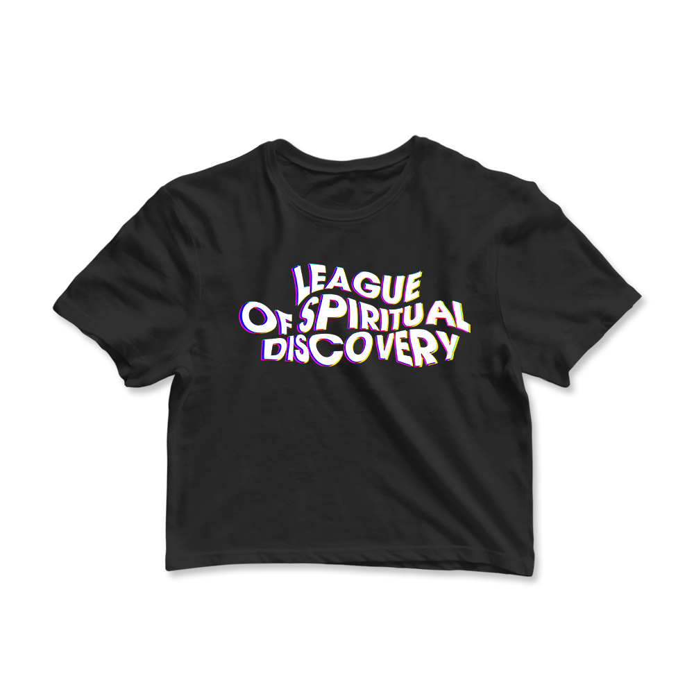 Spiritual Discovery Graphic Crop Tee