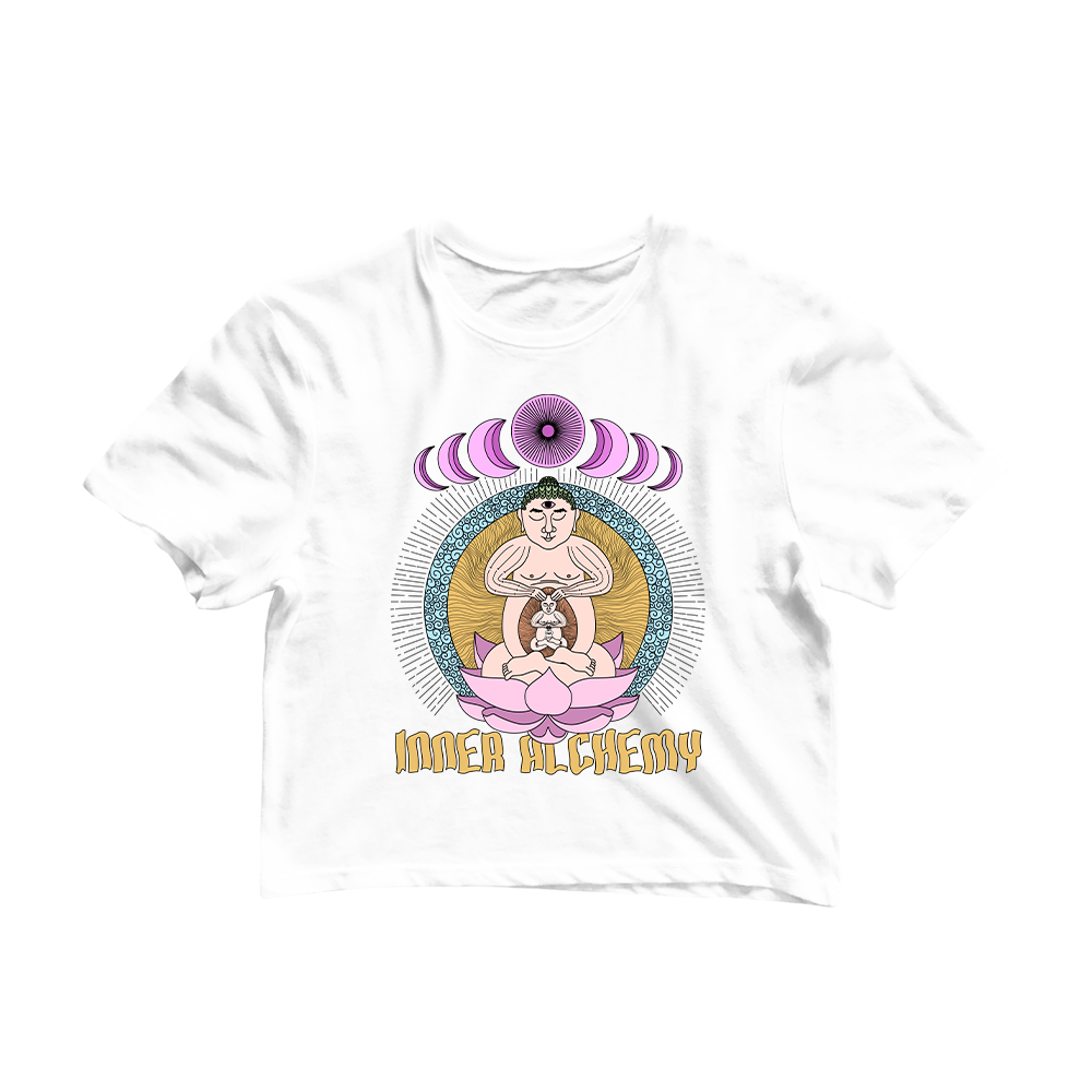 Inner Alchemy Graphic Crop Tee