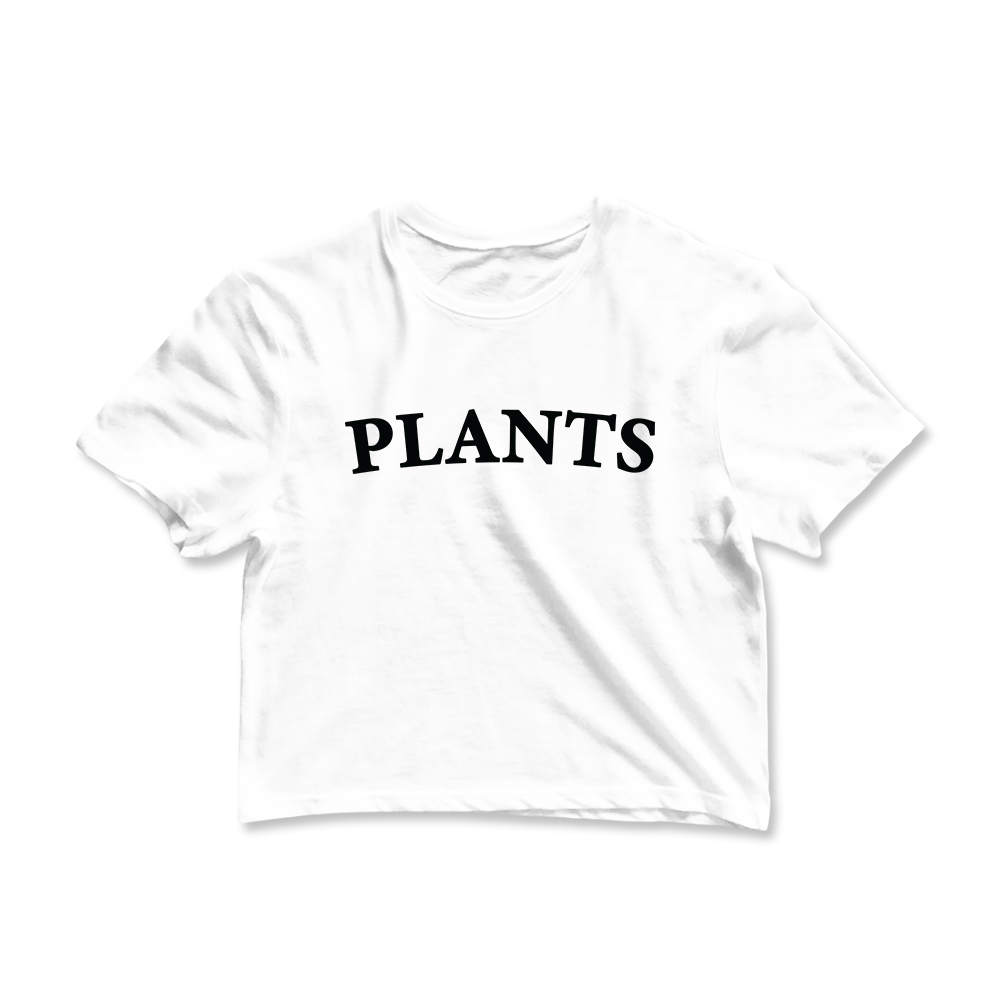 Plants Graphic Crop Tee