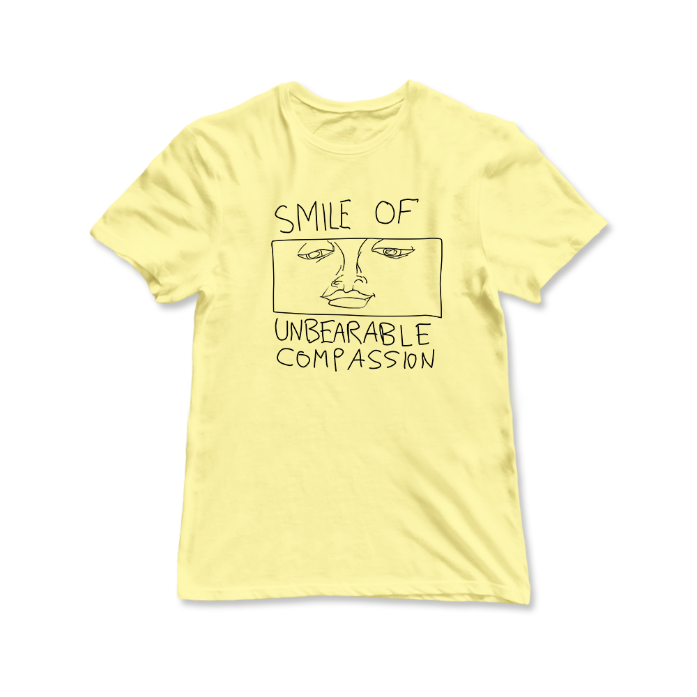 Smile Of Unbearable Compassion Doodle Graphic Women's Tee