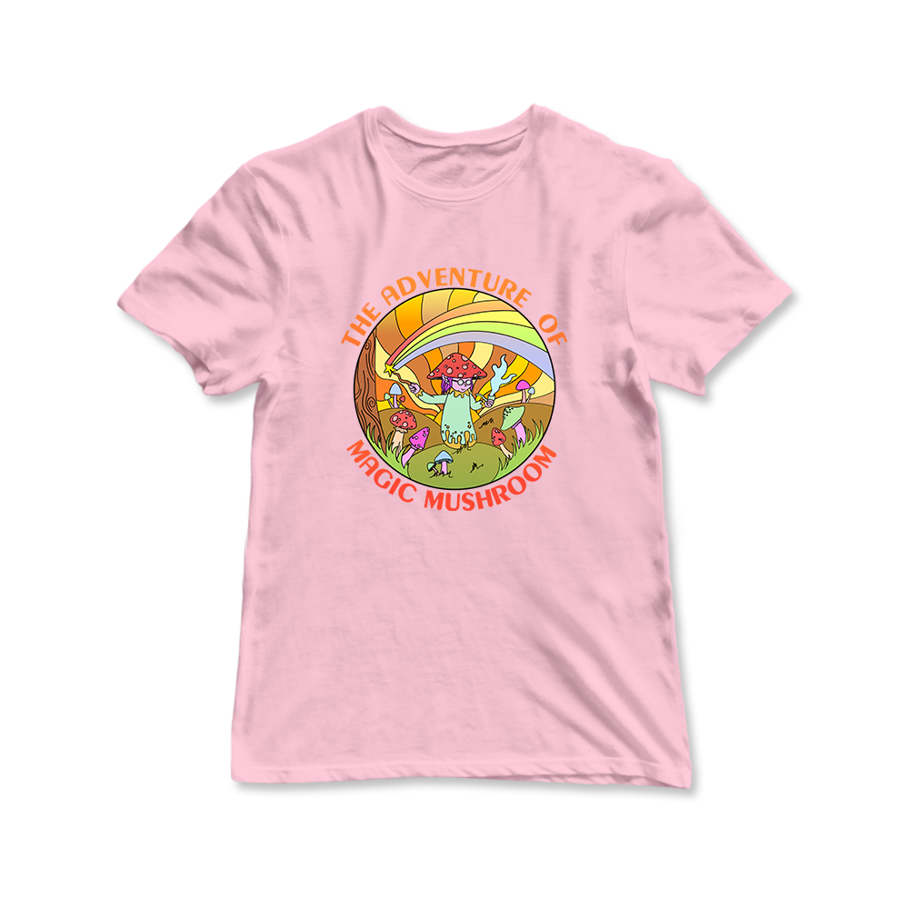 The Adventure of Magic Mushroom Graphic Women's Tee